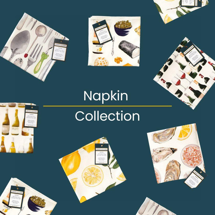 100% Cotton Napkins - Corinne Alexander