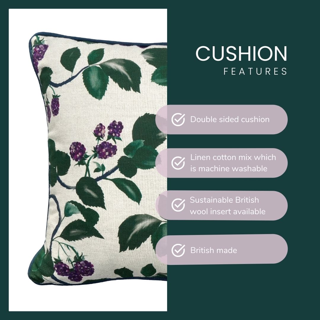 Blackberry Cushion