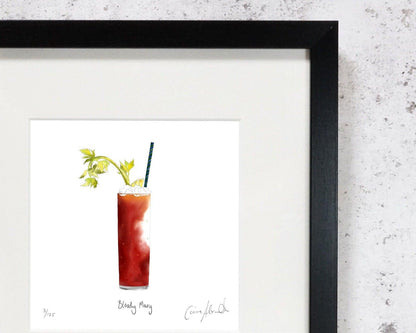 Bloody Mary art prints uk