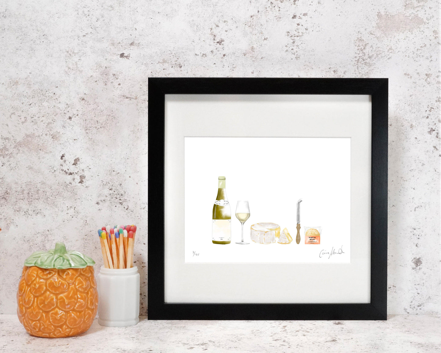 Cheese & Wine Print