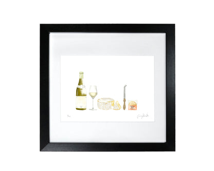 Cheese & Wine Print