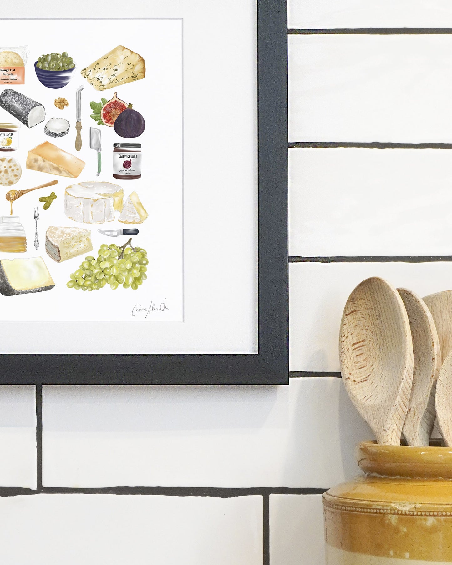 Cheese Board Print