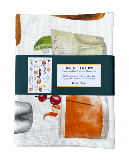 Cocktail Tea Towel