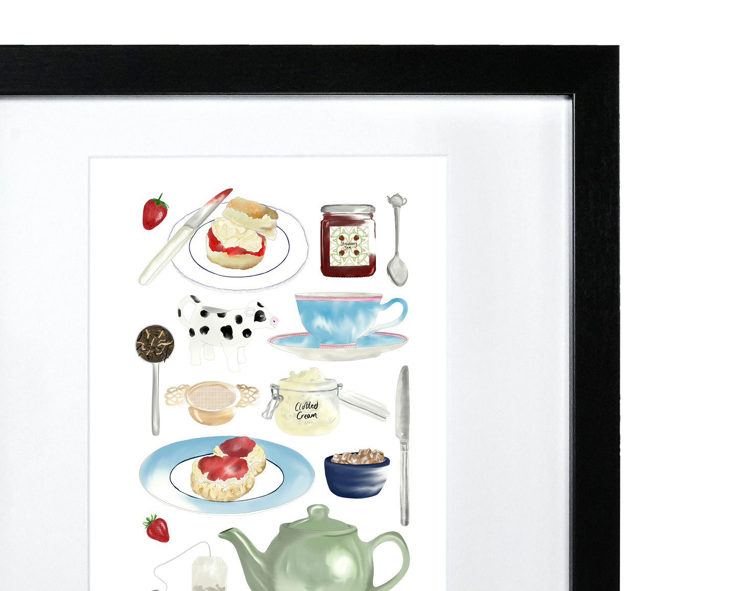 Cream Tea Print