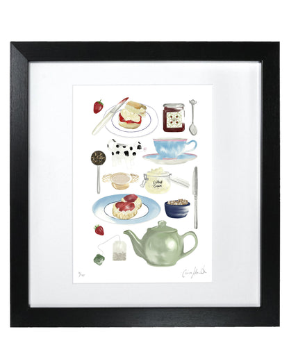 Cream Tea Print