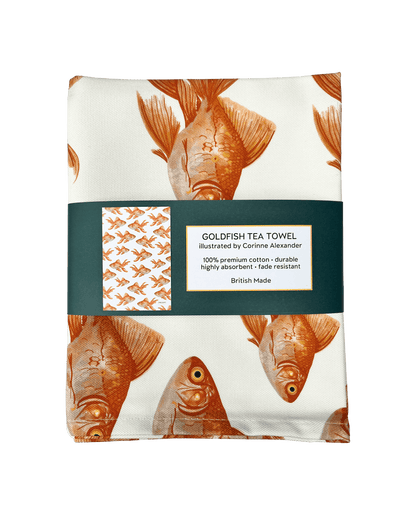 Goldfish Tea Towel