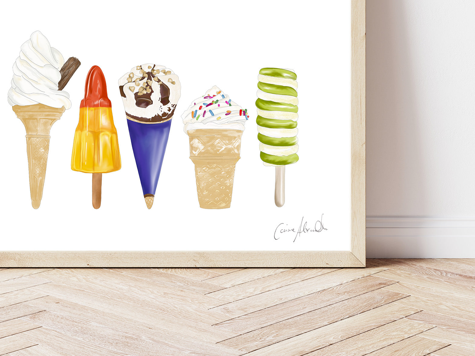 Ice Cream Print