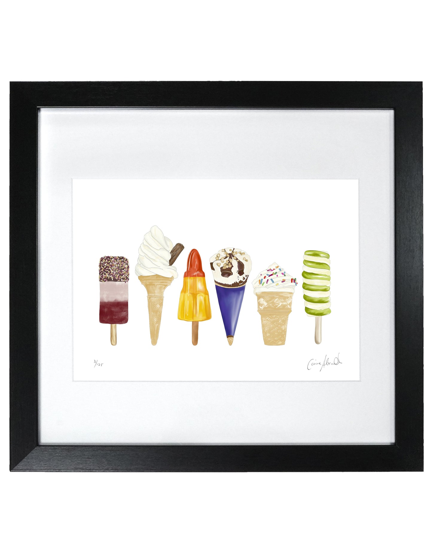 Ice Cream Print