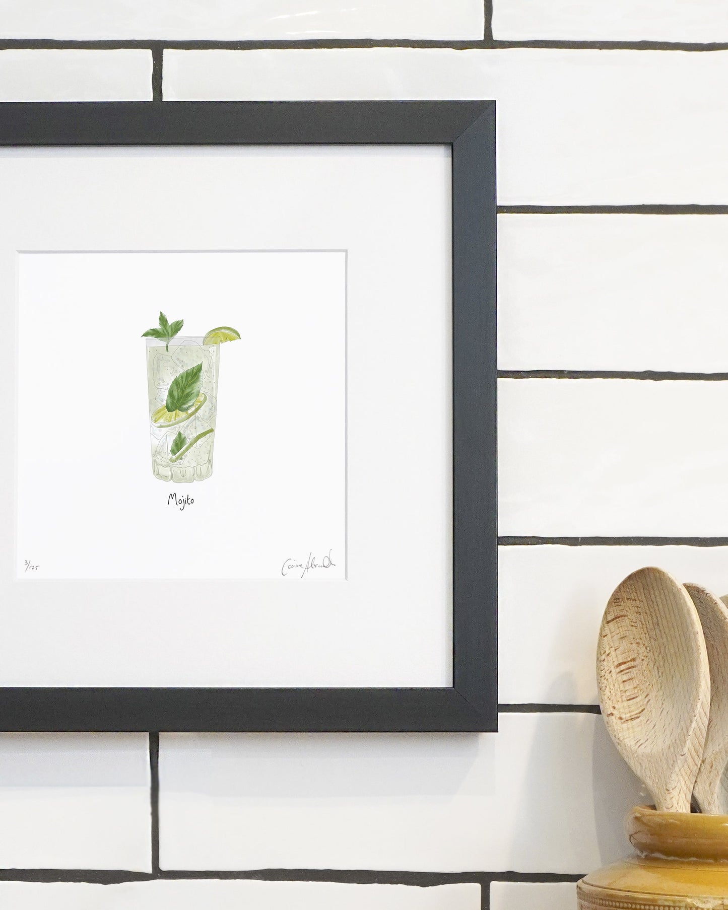 Mojito Cocktail Print