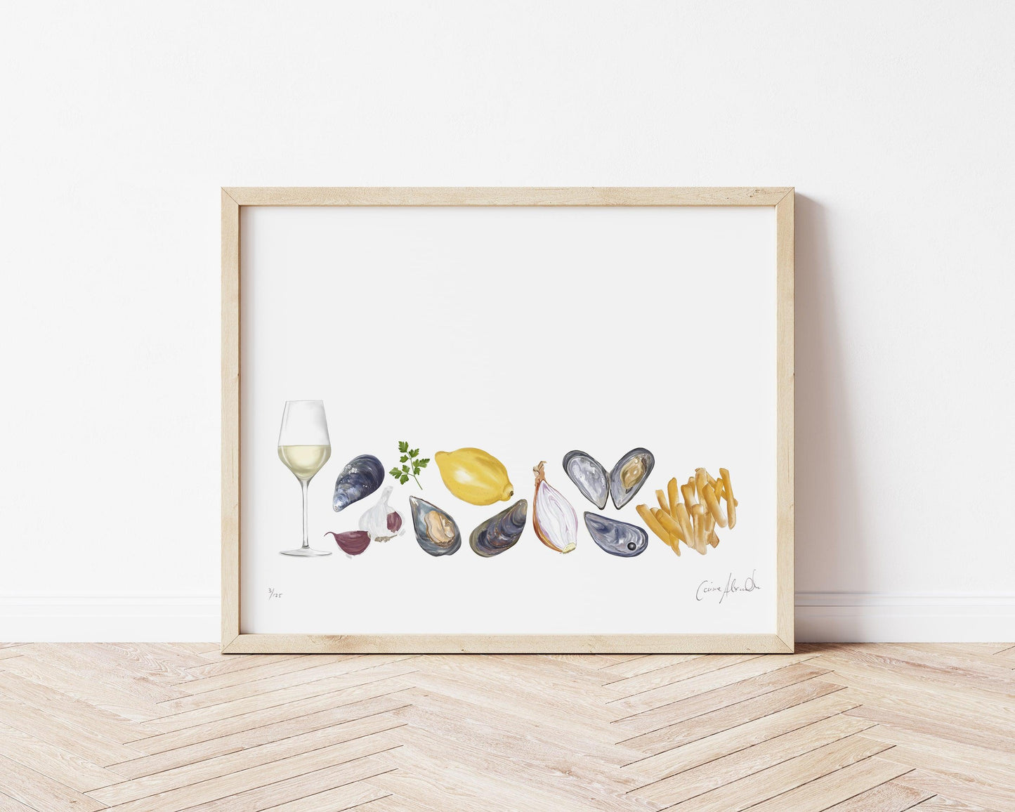 Moules Frites Print