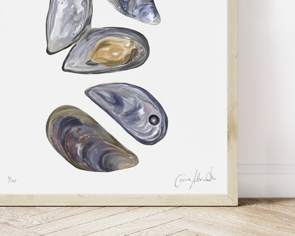 Mussels Print