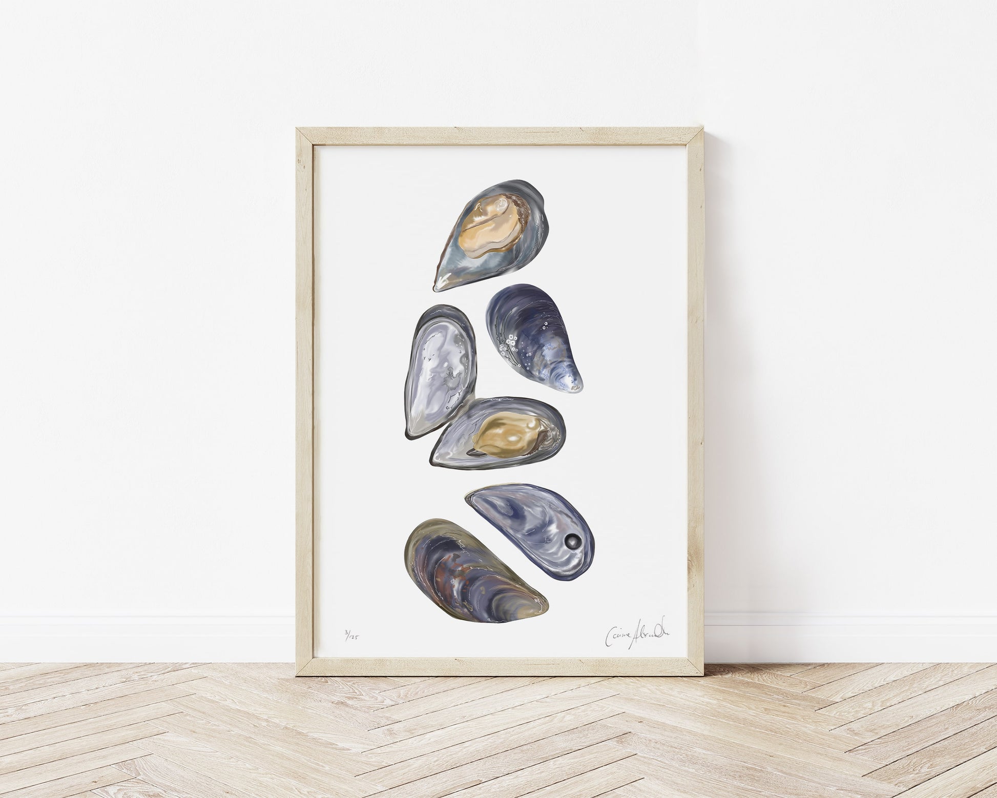 Mussels Print