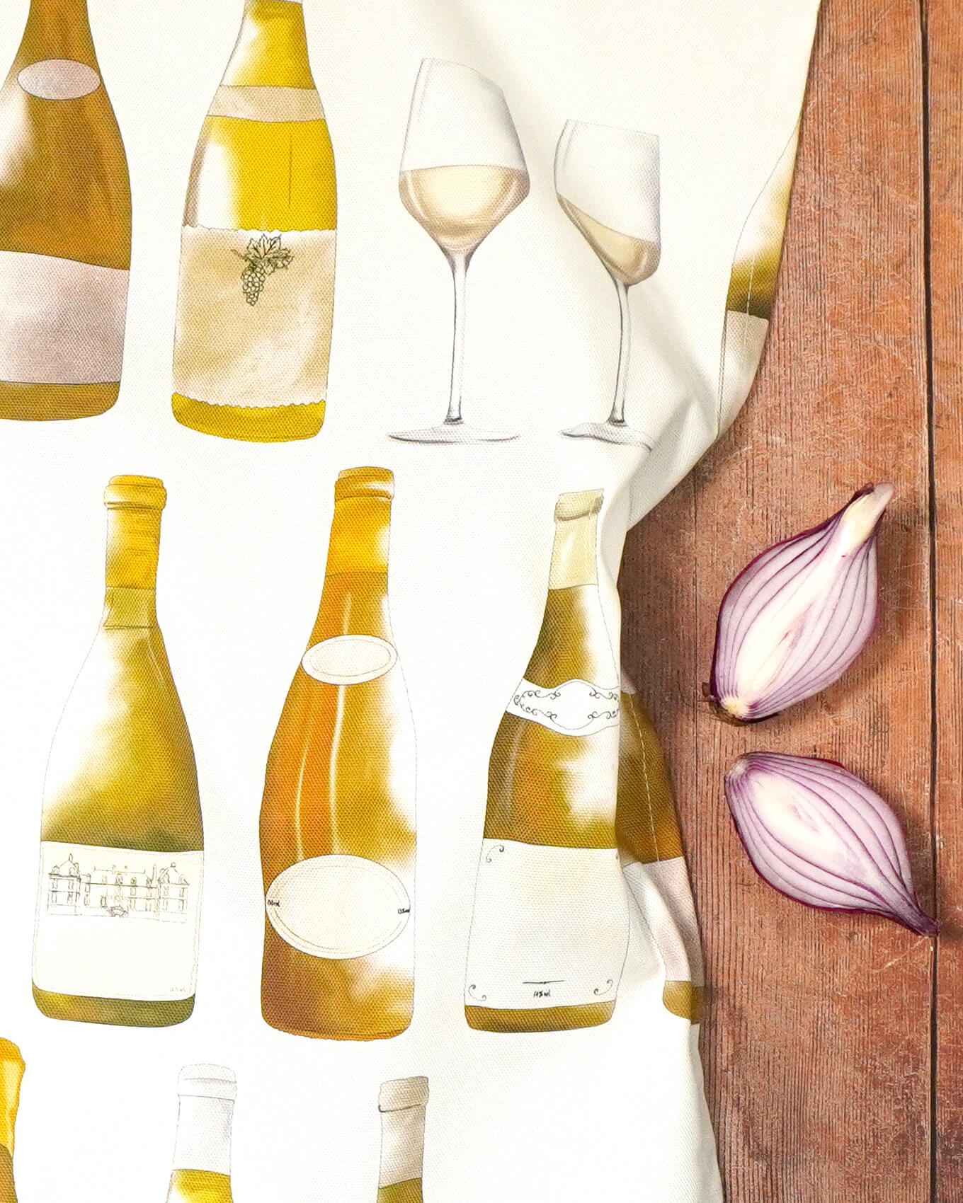 White Wine (Bottle) Tea Towel