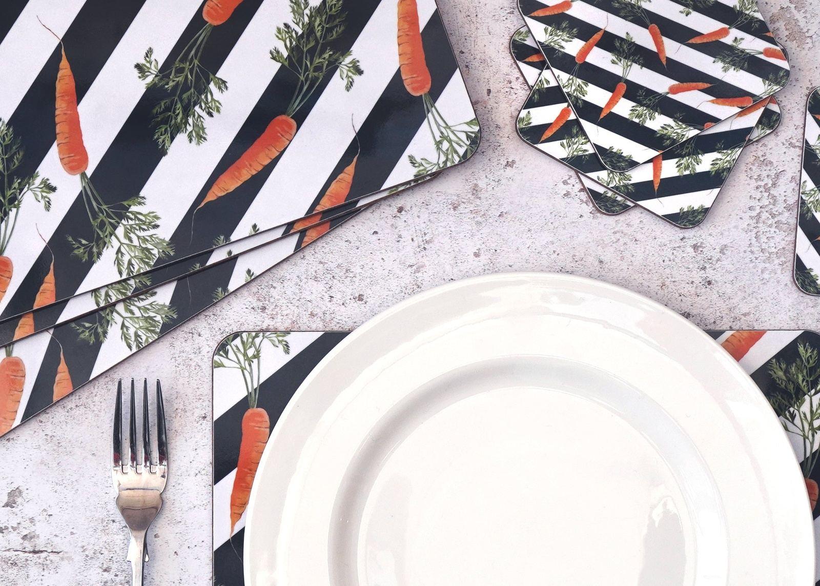 Striped Carrot Placemat